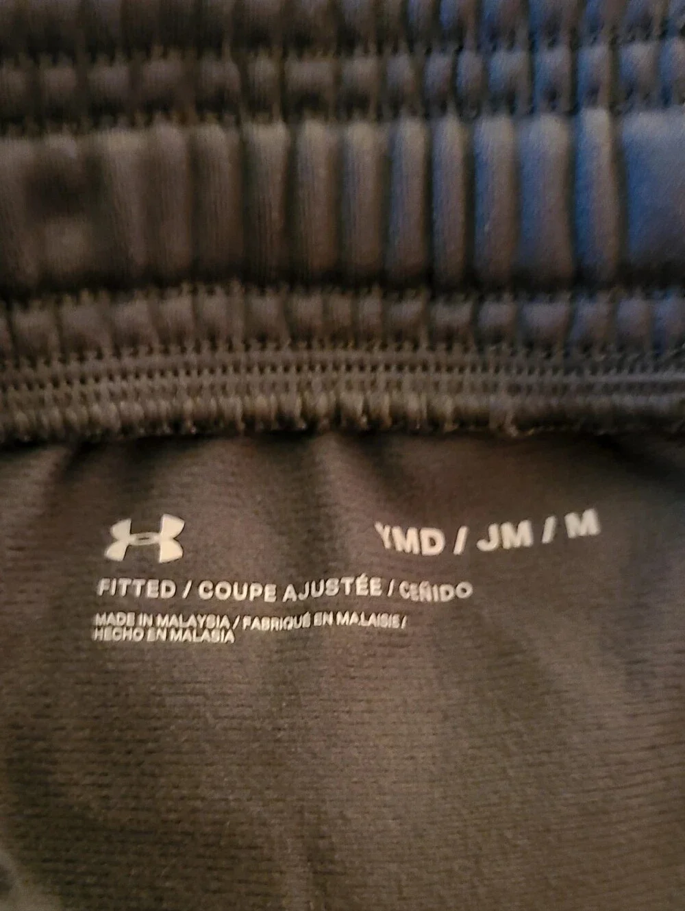 Under Armour Boys Gray Performance Jogger Pants Sz M